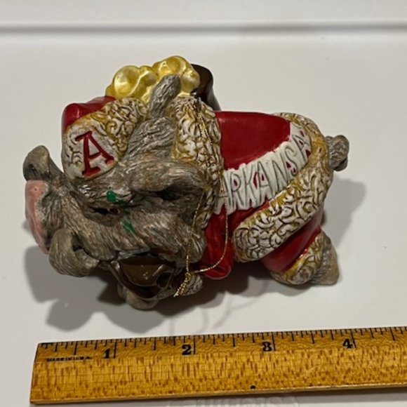 VTG University of Arkansas Razorbacks Christmas Hanging Ornament Collectible - Picture 14 of 14